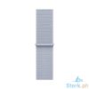 Picture of Apple Watch SE GPS 40mm Silver Aluminium Case with Blue Cloud Sport Loop