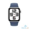 Picture of Apple Watch SE GPS + Cellular 40mm Silver Aluminium Case with Denim Sport Band