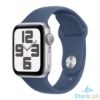 Picture of Apple Watch SE GPS 44mm Silver Aluminium Case with Denim Sport Band