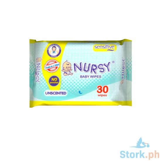 Picture of Nursy Baby Wipes 30S