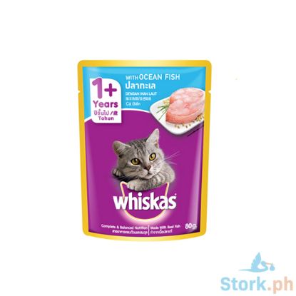 Picture of Whiskas Pouch Ocean Fish 80g
