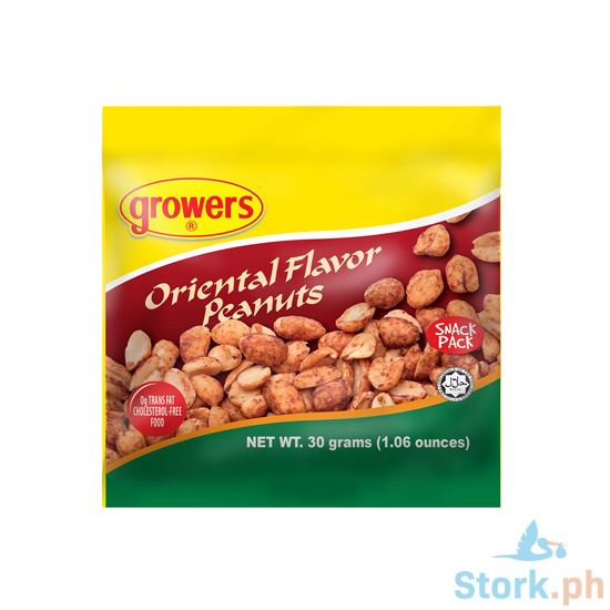 Picture of Growers Oriental Flavor Peanuts 30g