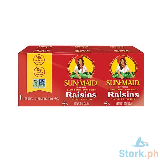 Picture of Sunmaid Raisins Pouch 6 x 14.5g