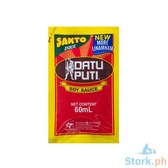 Picture of Datu Puti Soy Sauce 6 Sakto Pack 60Ml 6s