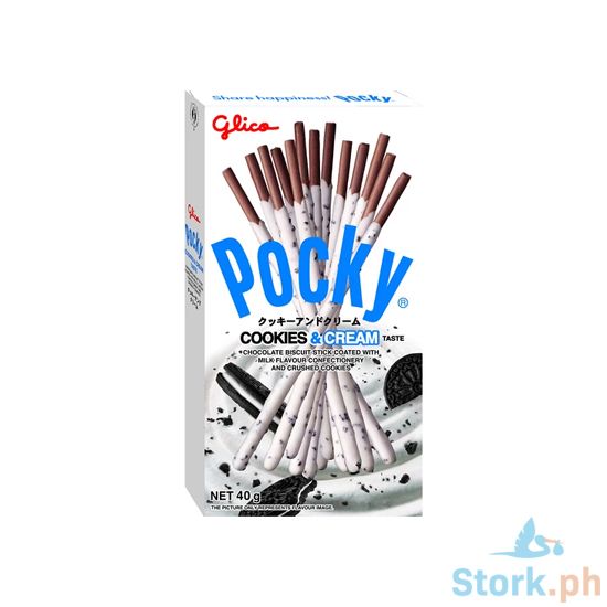 Picture of Glico Pocky Cookies And Cream 40g