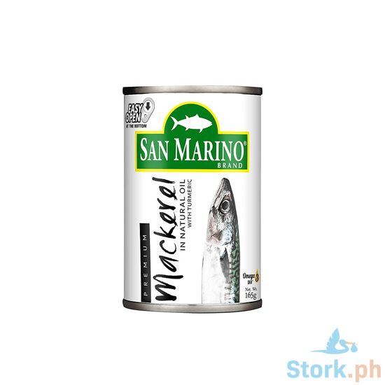 Picture of San Marino Premium Mackerel Nat Oil 165G