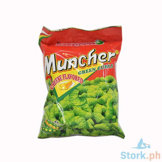 Picture of W.L Food Muncher Green Curls 35g