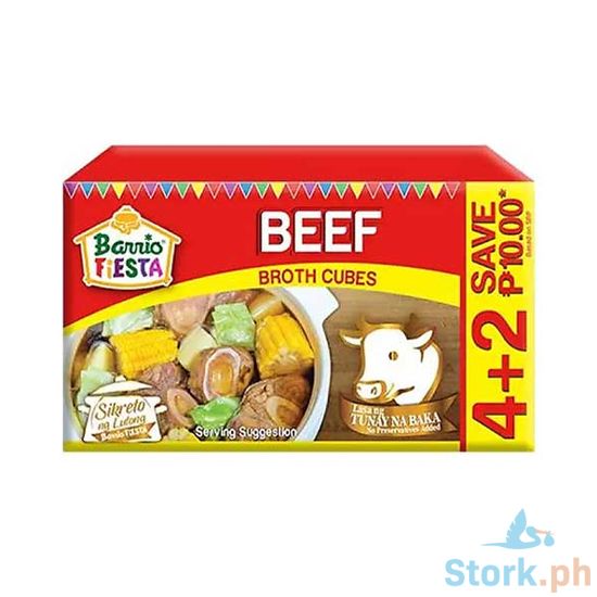 Picture of Barrio Fiesta Beef Broth Cube 60g 6s