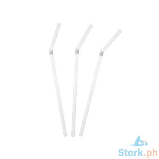Picture of Edison Flexible Straw Transparent 100s