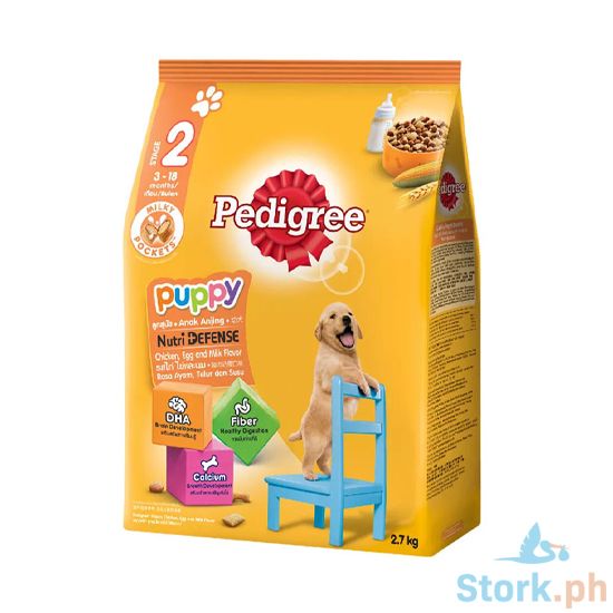 Picture of Pedigree Dry Puppy Chicken And Egg Pockets 2.7Kg