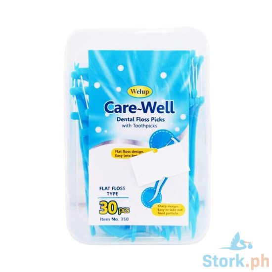 Picture of Welup Trade Dental Floss With Toothpicks 30 Pieces