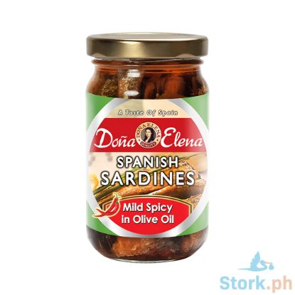 Picture of Dona Elena Spanish Sardines Mild Spicy Pure Olive Oil 228g