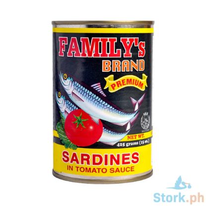 Picture of Family's Brand Premium Sardines in Tomato Sauce 425g