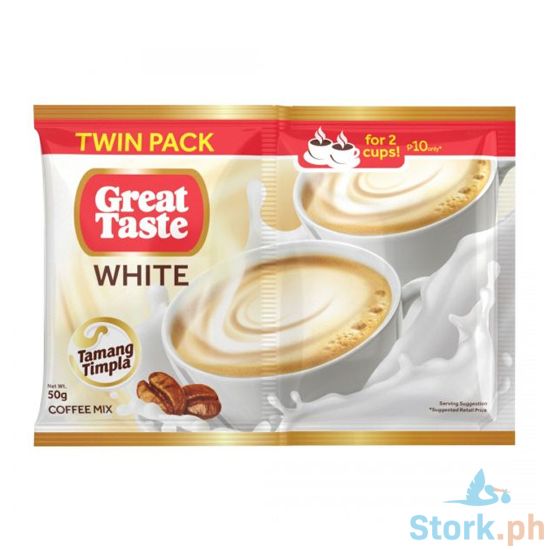Picture of Great Taste White Caramel 50g Twinpack