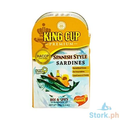 Picture of King Cup Spanish Style Sunflower Oil 125g