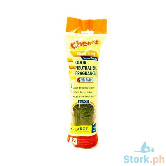 Picture of Cheers Trash Bag Black Citrus Fresh XL