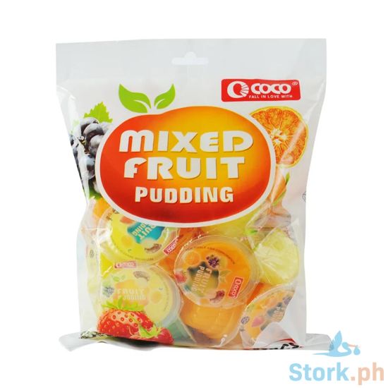 Picture of Coco Mixed Fruit Pudding 24 Pieces