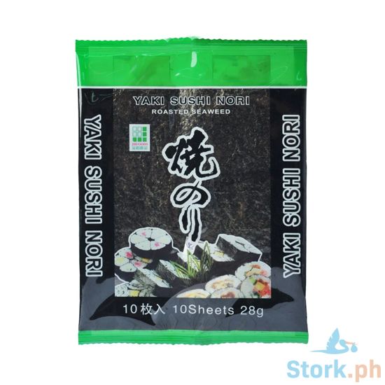 Picture of Yaki Sushi Nori Roasted Seaweed 10 Sheets 28g